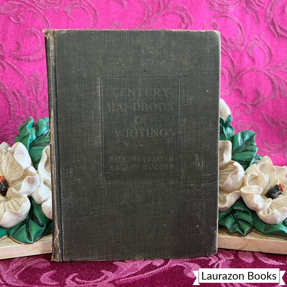 1928 The Century Handbook of Writing by Greever and Jones, Smaller Vintage Book